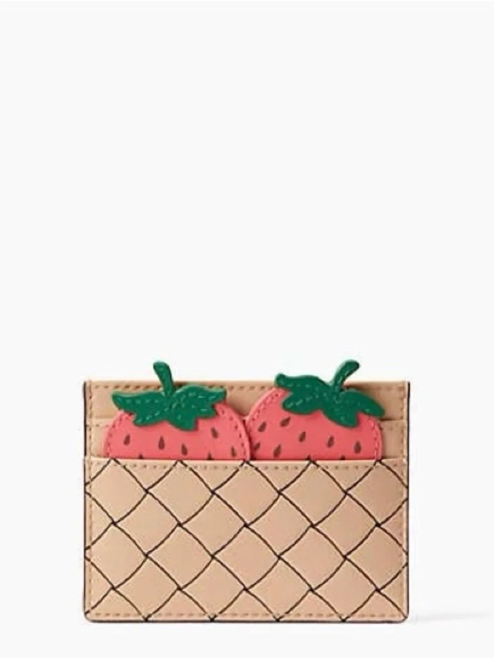 Kate Spade Picnic Perfect Strawberry Card Holder